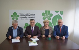 Podpisanie pierwszej umowy o dofinansowanie w programie „Ciepłe Mieszkanie”