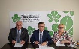 Kolejna umowa podpisana w ramach Ogólnopolskiego programu gospodarki wodno-ściekowej poza granicami aglomeracji ujętych w KPOŚK!