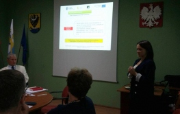 Doradcy energetyczni na spotkaniu w Urzędzie Miejskim w Nowej Soli