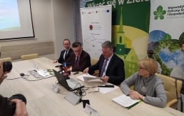 Podpisanie umowy o dofinansowanie w programie „Ciepłe Mieszkanie” z Miastem Zielona Góra