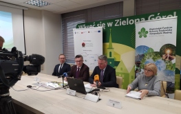 Podpisanie umowy o dofinansowanie w programie „Ciepłe Mieszkanie” z Miastem Zielona Góra