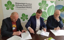 Zwiększamy zasięgi ekodziałań: jedna umowa - trzy przedsięwzięcia
