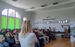 Ekospotkanie z licealistami w Rzepinie