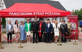 OSP w Mirocinie Górnym doposażona – strażacy otrzymali nowy wóz bojowy