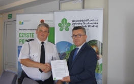 Wsparcie dla strażaków w Templewie