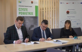 Podpisanie kolejnej umowy o dofinansowanie w programie „Ciepłe Mieszkanie”