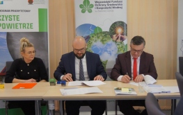 Podpisanie umów o dofinansowanie w programie „Ciepłe Mieszkanie” 