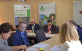 Podpisanie umów o dofinansowanie w programie „Ciepłe Mieszkanie” 