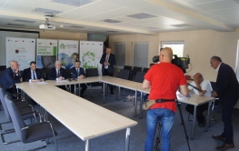 Wizyta studyjna  wiceministra klimatu Ireneusza Zyski w WFOŚiGW w Zielonej Górze