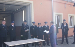 Wręczenie umów w ramach Ogólnopolskiego programu finansowania służb ratowniczych część 2), tzw. Mały Strażak