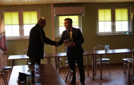 Wręczenie umów w ramach Ogólnopolskiego programu finansowania służb ratowniczych część 2), tzw. Mały Strażak