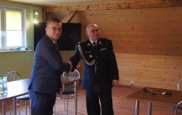 Wręczenie umów w ramach Ogólnopolskiego programu finansowania służb ratowniczych część 2), tzw. Mały Strażak