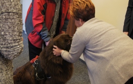 Niecodzienne odwiedziny przedstawicieli Ratownictwa Wodnego Sława w Funduszu