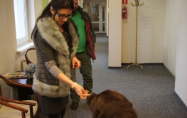 Niecodzienne odwiedziny przedstawicieli Ratownictwa Wodnego Sława w Funduszu