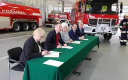 Jednostka Ratowniczo – Gaśnicza Nr 2 Państwowej Straży Pożarnej w Zielonej Górze otrzymała dotacje z WFOŚiGW w Zielonej Górze