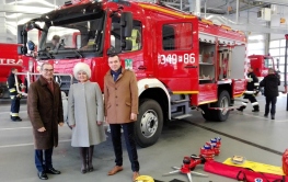 Jednostka Ratowniczo – Gaśnicza Nr 2 Państwowej Straży Pożarnej w Zielonej Górze otrzymała dotacje z WFOŚiGW w Zielonej Górze