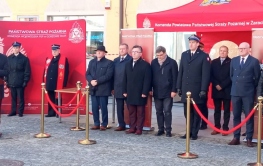 Komenda PSP w Żarach cieszy się nowym samochodem – to najnowocześniejszy sprzęt w skali kraju