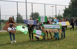 W Kargowej pod hasłem „Śmieci segregujesz – Ziemię ratujesz”.