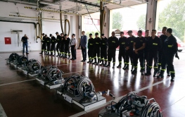 Uroczyste przekazanie sprzętu dla jednostek OSP województwa lubuskiego