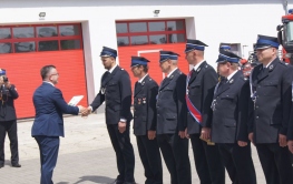 Wręczenie promes w ramach Ogólnopolskiego Programu finansowania służb ratowniczych Część 2)  tzw. „Mały Strażak”