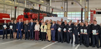 Podpisanie umów dotacyjnych w ramach Programu „LUBUSKI STRAŻAK” – wsparcie dla 45 jednostek OSP i regionalnego ZOSP RP