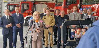 Wizyta Minister Klimatu i Środowiska w Zielonej Górze: rozmowy o wsparciu dla straży i środowiska