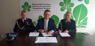 Kolejne wsparcie jednostki OSP - mieszkańcy Babimostu mogą czuć się bezpieczniej