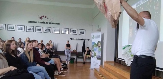 Ekospotkanie z licealistami w Rzepinie