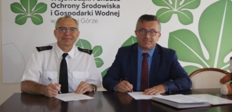 Podpisanie umowy na dofinansowanie zakupu lekkiego samochodu rozpoznawczo – ratowniczego dla Jednostki Ratowniczo- Gaśniczej PSP Nr 2 w Zielonej Górze