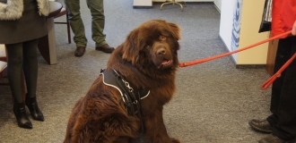 Niecodzienne odwiedziny przedstawicieli Ratownictwa Wodnego Sława w Funduszu