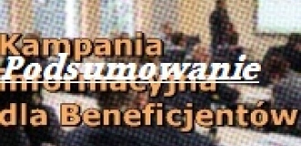 Kampania informacyjna - Podsumowanie wyników Ankiet dotyczących AGLOMERACJI dla gmin 