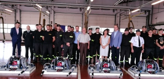 Uroczyste przekazanie sprzętu dla jednostek OSP województwa lubuskiego