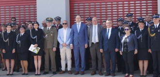 Wręczenie promes w ramach Ogólnopolskiego Programu finansowania służb ratowniczych Część 2)  tzw. „Mały Strażak”