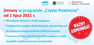 Nowości w programie „Czyste Powietrze”. Od 2022 r. koniec dotacji na piece węglowe