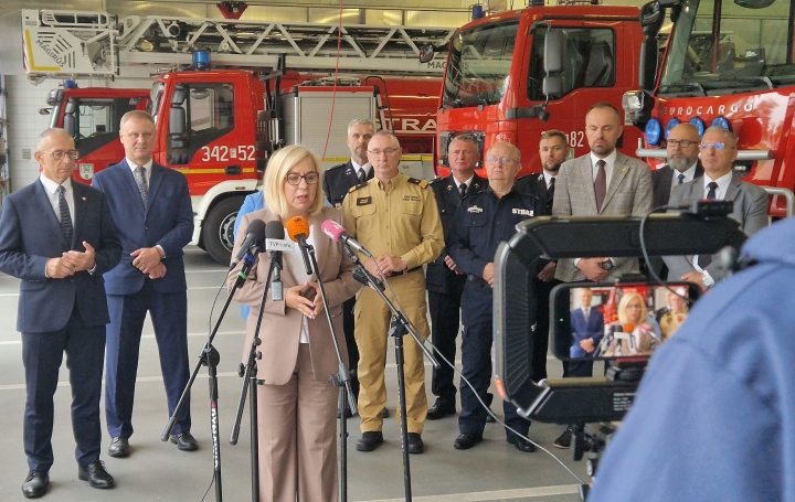 Wizyta Minister Klimatu i Środowiska w Zielonej Górze: rozmowy o wsparciu dla straży i środowiska