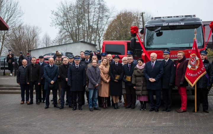 Kolejny średni samochód ratowniczo-gaśniczy w woj. lubuskim dla OSP Niegosław, gm. Drezdenko